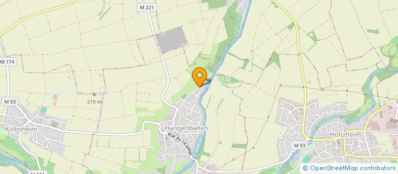 localisation de l'entreprise TAR-HAN  OSTHOFFEN