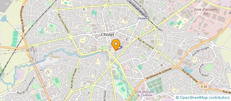 localisation de l'entreprise TARA à CHOLET
