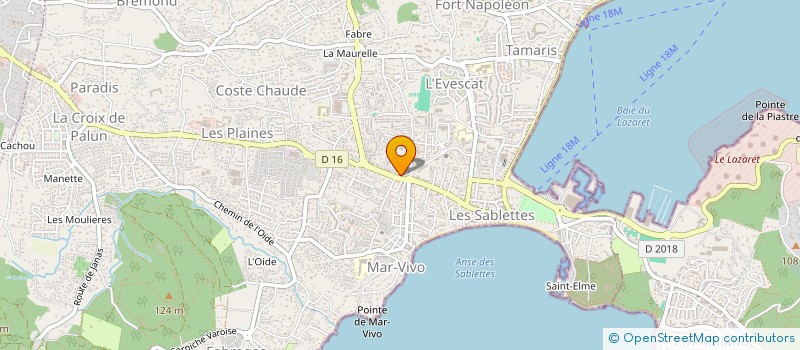 localisation de l'entreprise TARA à LA SEYNE-SUR-MER