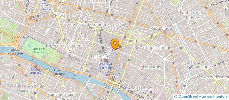 localisation de l'entreprise TARA à PARIS
