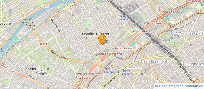 localisation de l'entreprise TARA à LEVALLOIS-PERRET