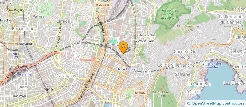 localisation de l'entreprise TARA à NICE