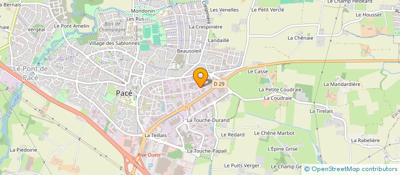 localisation de l'entreprise TARA à PACE