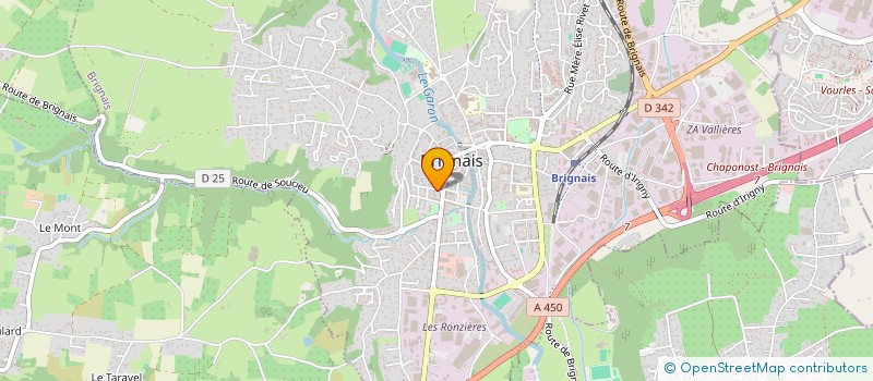 localisation de l'entreprise TARA  BRIGNAIS