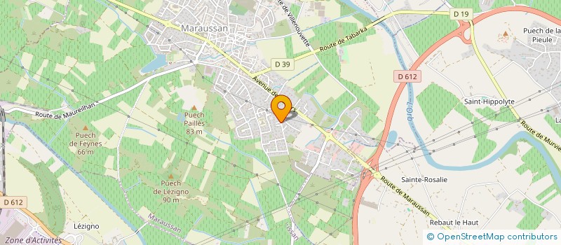 localisation de l'entreprise TARA  CREISSAN