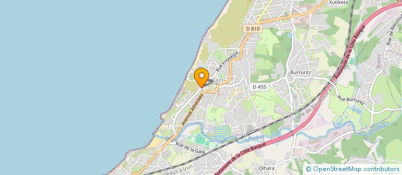 localisation de l'entreprise TARA  BIARRITZ