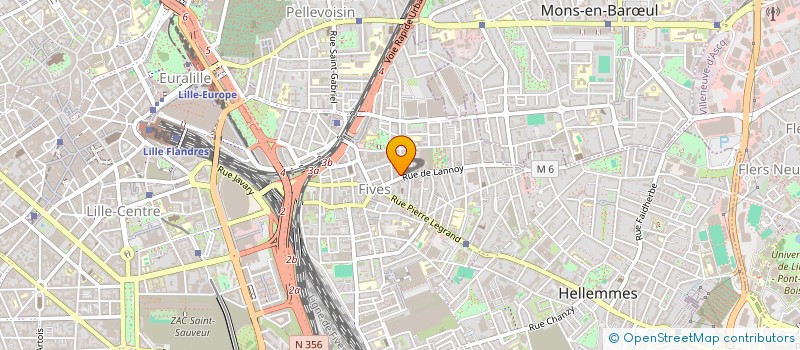 localisation de l'entreprise TARA à LILLE