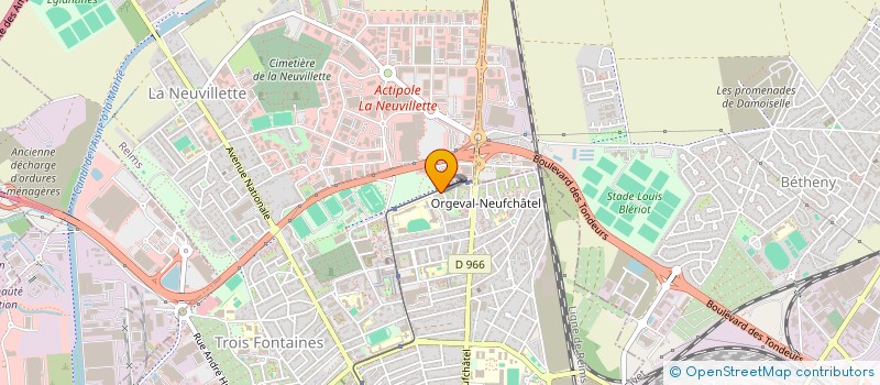 localisation de l'entreprise TARA  REIMS