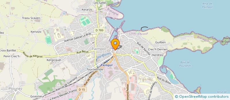 localisation de l'entreprise TARA  PAIMPOL