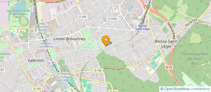 localisation de l'entreprise TARA-BAT  LIMEIL-BREVANNES