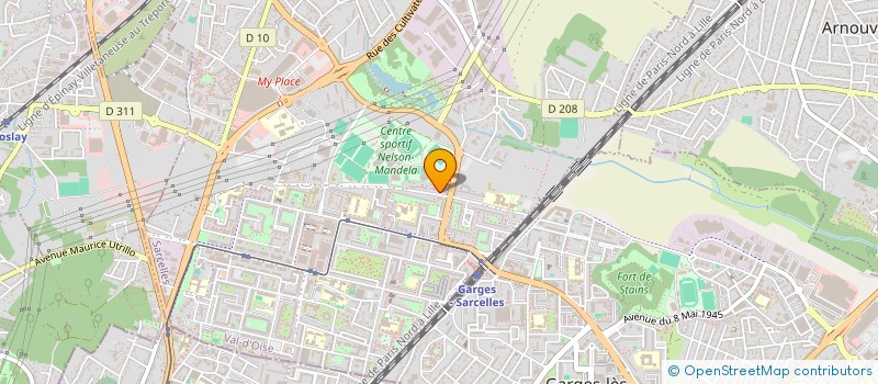 localisation de l'entreprise TARA DJAN EVENT  SARCELLES