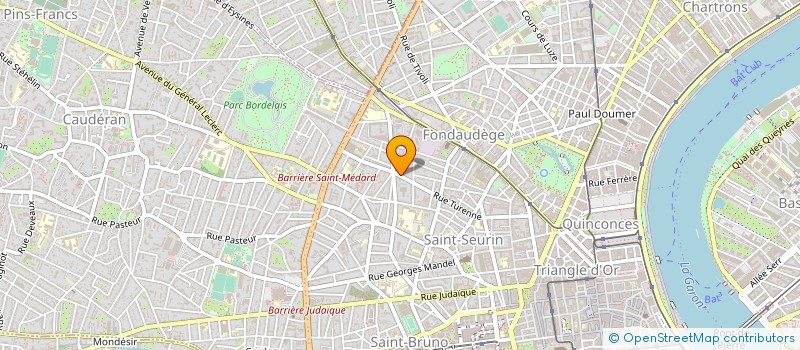 localisation de l'entreprise TARA FILMS SARL à BORDEAUX