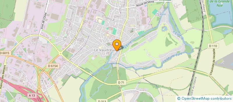 localisation de l'entreprise TARA INVEST  LE VAUDREUIL