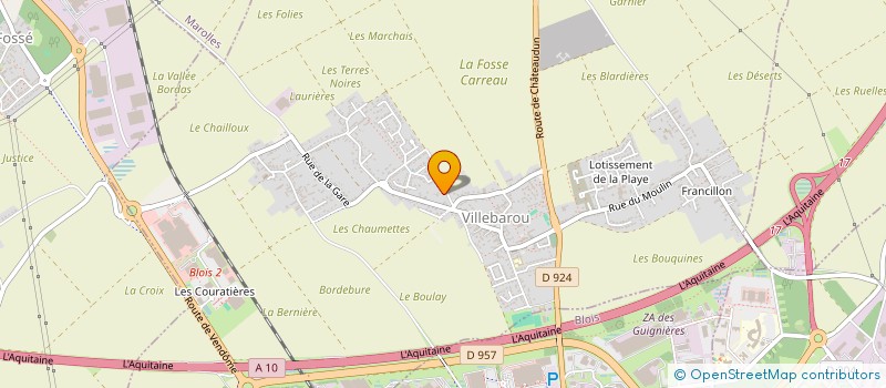 localisation de l'entreprise TARA ORMERAYE  VILLEBAROU