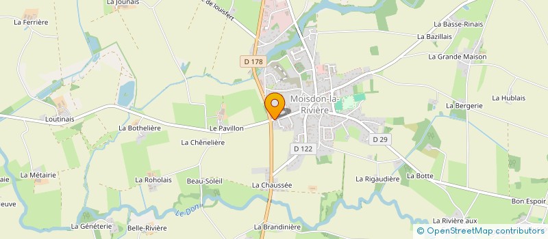 localisation de l'entreprise TARA PASCALINE NOTAIRE  MOISDON-LA-RIVIERE