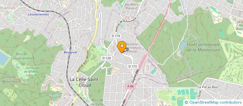 localisation de l'entreprise TARA RECORD à LA CELLE-SAINT-CLOUD