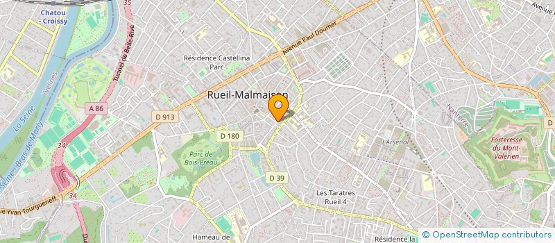 localisation de l'entreprise TARA'S BODY à RUEIL-MALMAISON