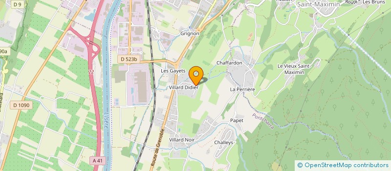 localisation de l'entreprise TARA ZOPPAS  PONTCHARRA