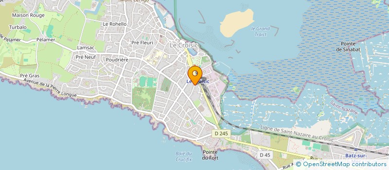 localisation de l'entreprise TARA9397  LE CROISIC