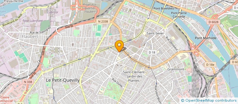 localisation de l'entreprise TARAB à ROUEN