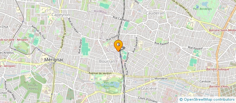 localisation de l'entreprise TARABAY TRANSPORT à BORDEAUX