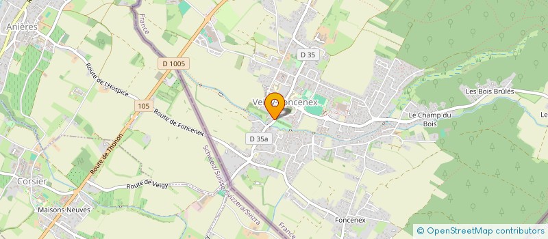 localisation de l'entreprise TARACAN  VEIGY-FONCENEX