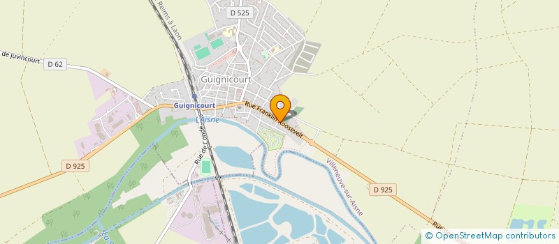 localisation de l'entreprise TARACED  VILLENEUVE-SUR-AISNE