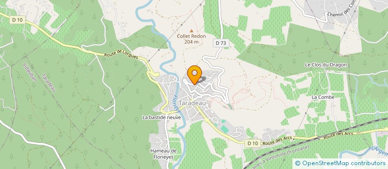 localisation de l'entreprise TARAD OPPIDUM  TARADEAU