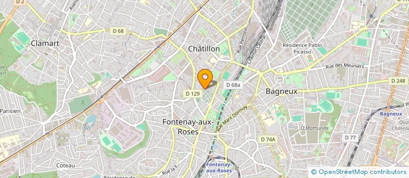 localisation de l'entreprise TARAF DE FONTENAY à FONTENAY-AUX-ROSES