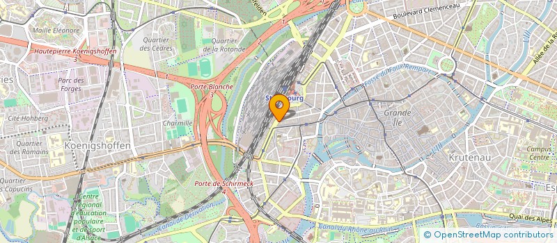 localisation de l'entreprise TARAKA à STRASBOURG