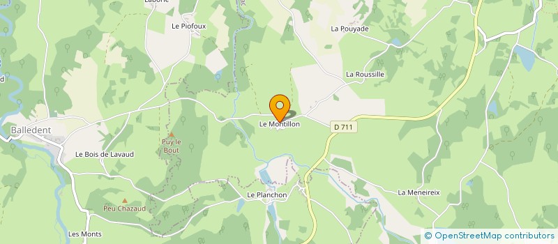 localisation de l'entreprise TARAN PRODUCTION  CHATEAUPONSAC