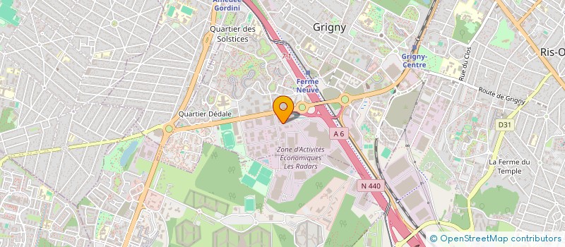 localisation de l'entreprise TARANA à GRIGNY