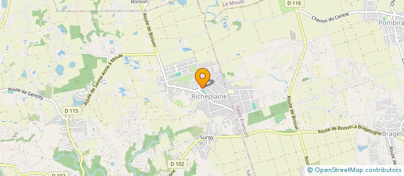 localisation de l'entreprise TARANDJI TD  SAINTE-ANNE