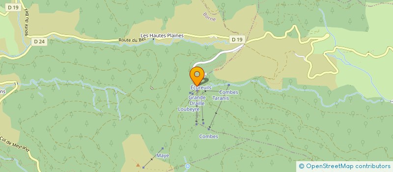 localisation de l'entreprise TARANIS à BORNE