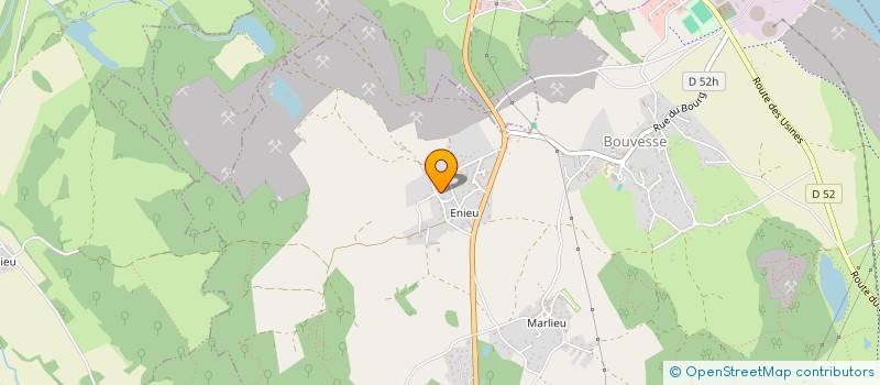 localisation de l'entreprise TARANIS  BOUVESSE-QUIRIEU