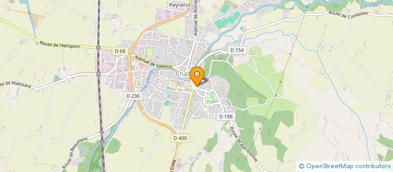 localisation de l'entreprise TARANIS ELECTRONICS à CHABEUIL