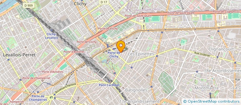 localisation de l'entreprise TARANIS ETANCHEITE  PARIS