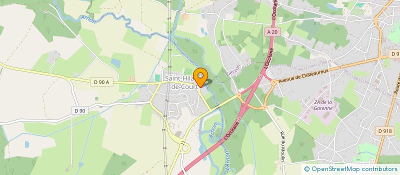 localisation de l'entreprise TARANTA  SAINT-HILAIRE-DE-COURT