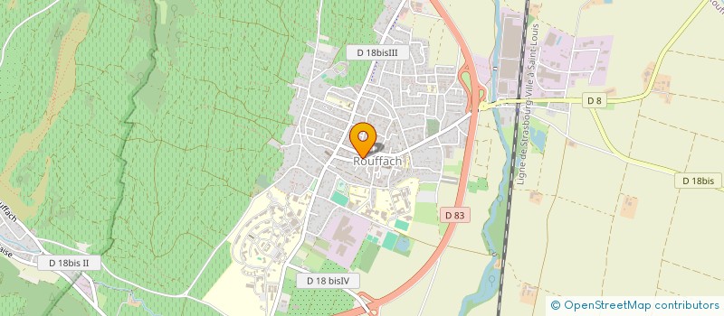 localisation de l'entreprise TARANTELLA  ROUFFACH