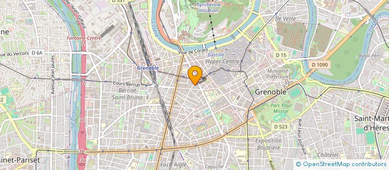 localisation de l'entreprise TARAPHU  GRENOBLE