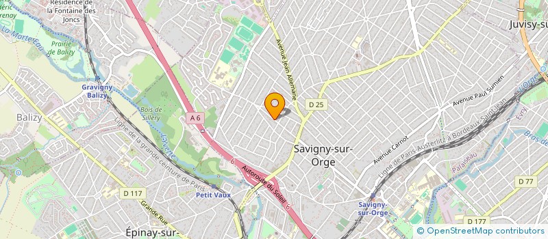 localisation de l'entreprise TARAR BTP  RIS-ORANGIS