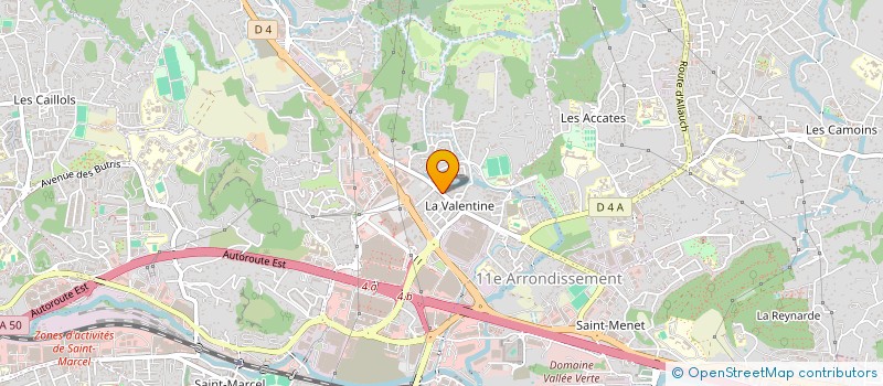 localisation de l'entreprise TARASCON à MARSEILLE