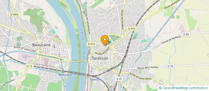 localisation de l'entreprise TARASCON ATHLETISME à TARASCON