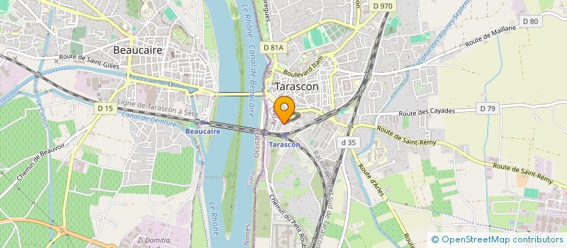 localisation de l'entreprise TARASCON INFORMATIQUE  TARASCON