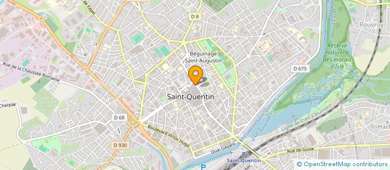 localisation de l'entreprise TARASCOU RENEE ET LYON ROGER à SAINT-QUENTIN