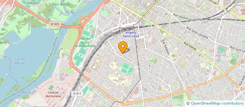 localisation de l'entreprise TARAVAO à ANGERS