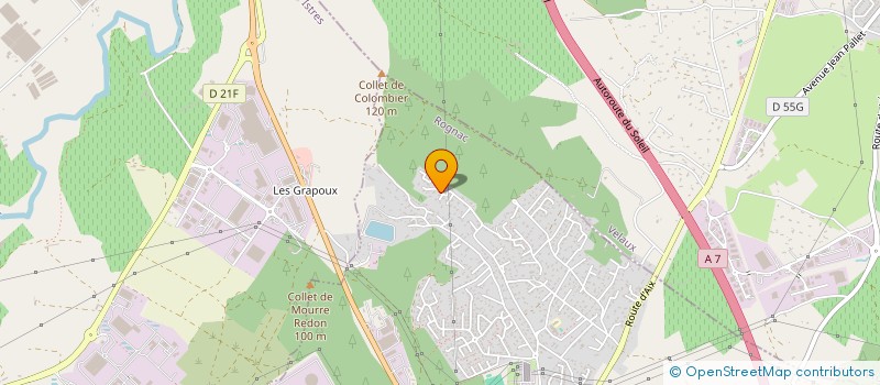 localisation de l'entreprise TARAVELLU  ROGNAC