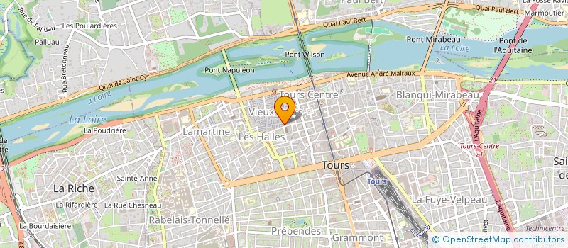 localisation de l'entreprise TARAVU à TOURS