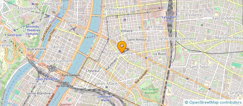 localisation de l'entreprise TARAWAYS à LYON
