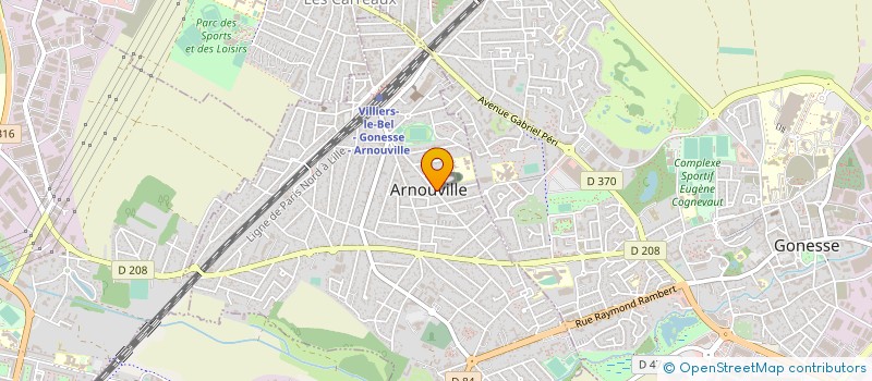 localisation de l'entreprise TARB à ARNOUVILLE